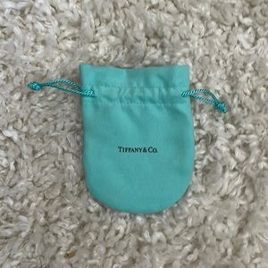 Authentic Tiffany & co Jewelery bag for necklaces, bracelets, earrings and rings